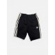 Adidas Originals Αθλητική Βερμούδα Μαύρη με 3 Ρίγες